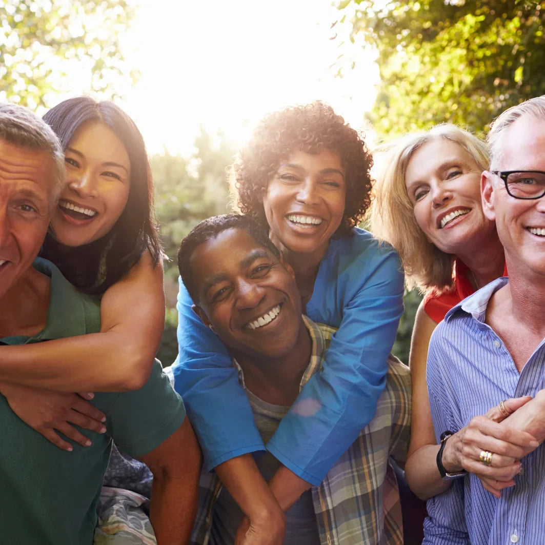 women and men over 40 years old enjoying life