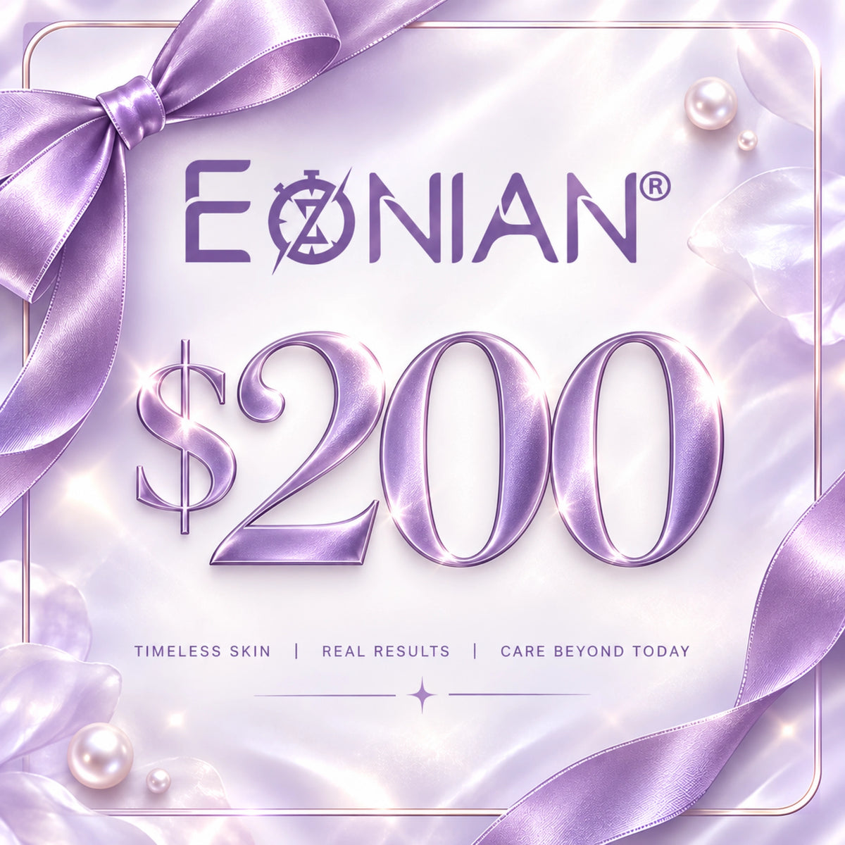 eonian skincare e-gift card $200