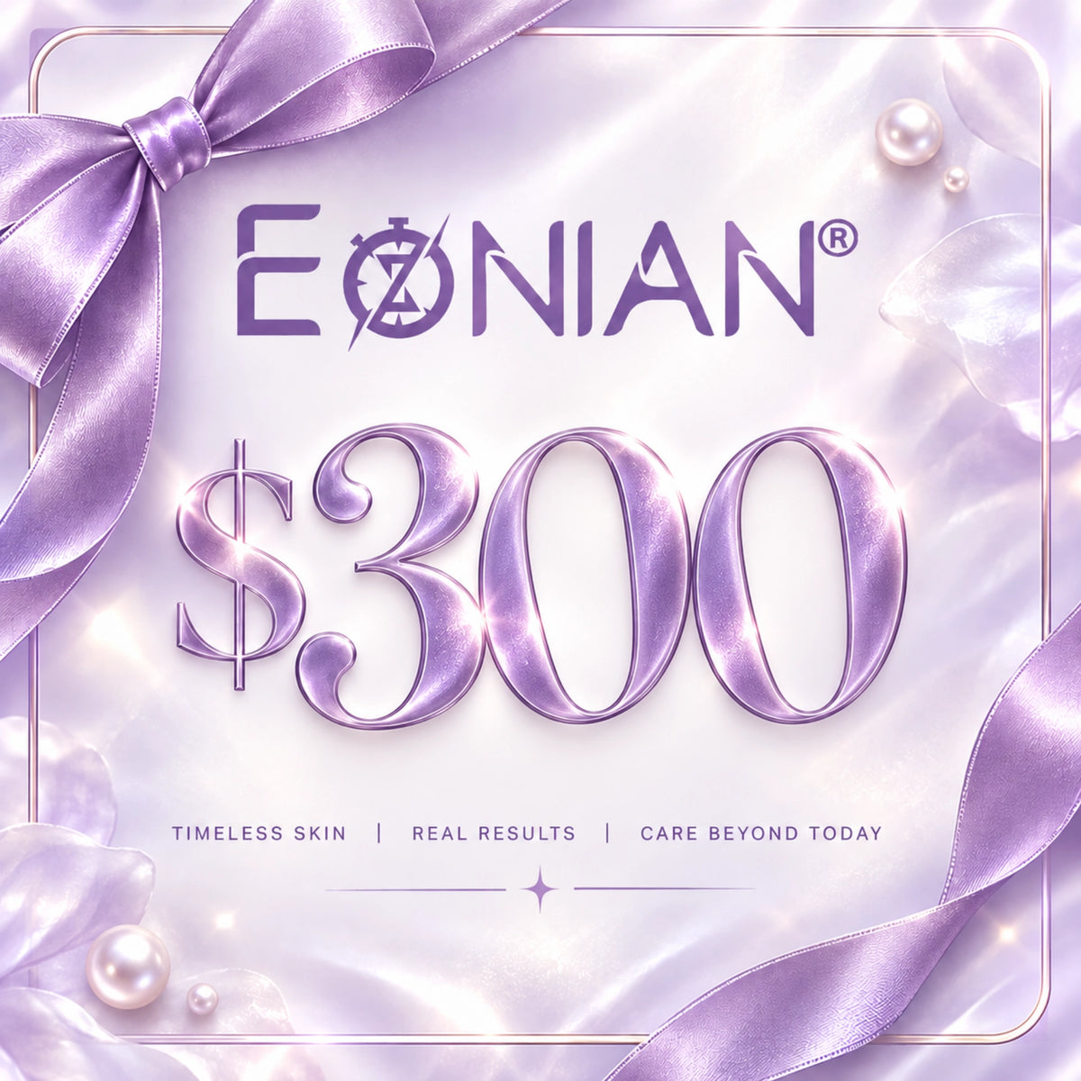 eonian skincare e-gift card $300