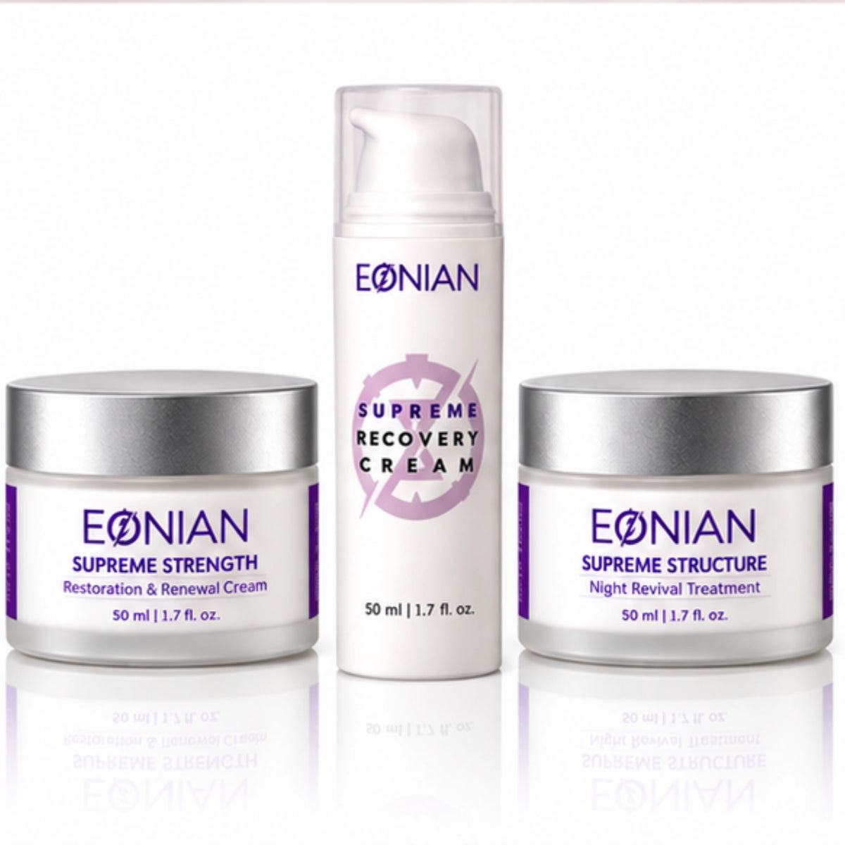 3-step skincare routine for promoting collagen production, strengthening skin barrier and calming skin redness