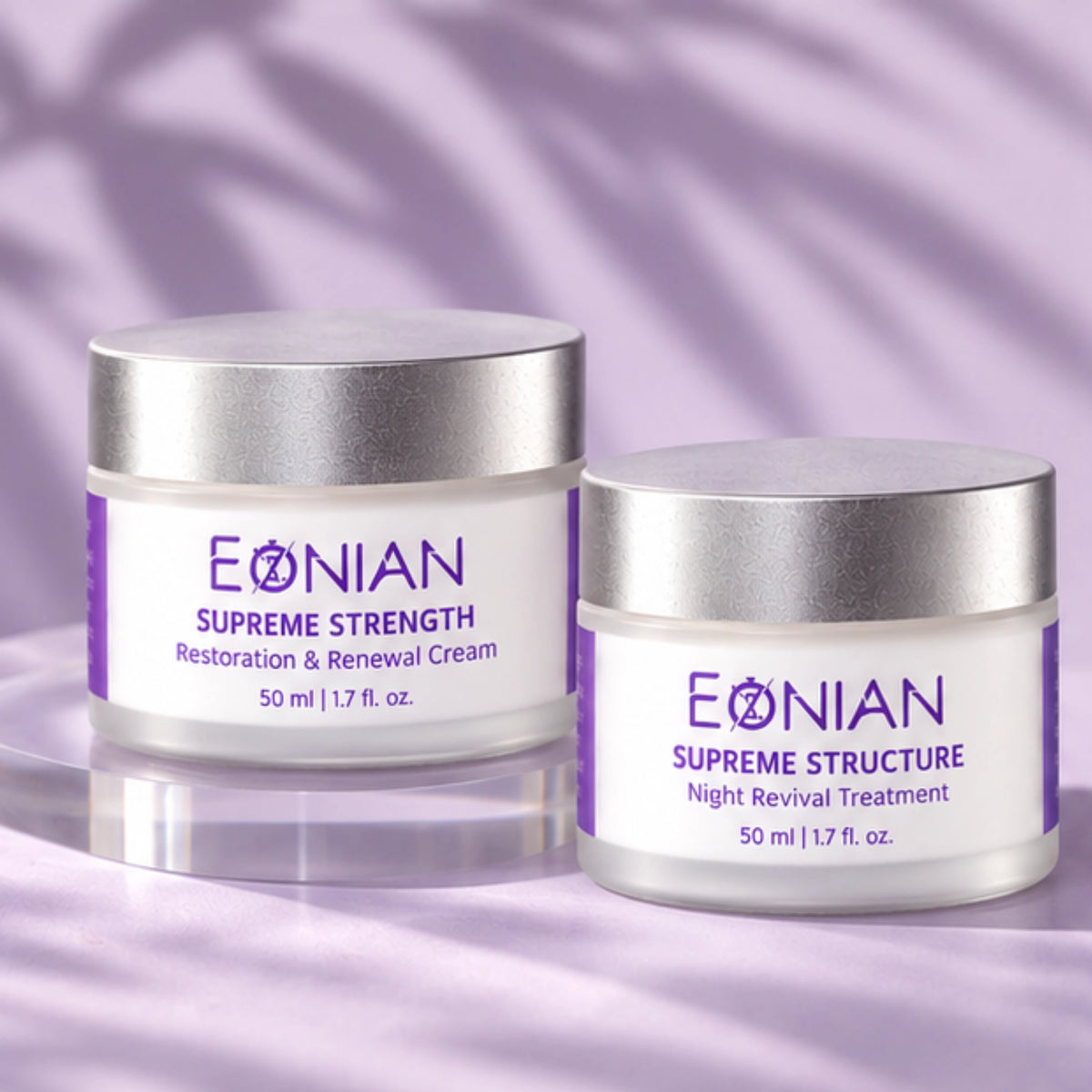 daily morning and night simple two-step skincare routine for women 40+