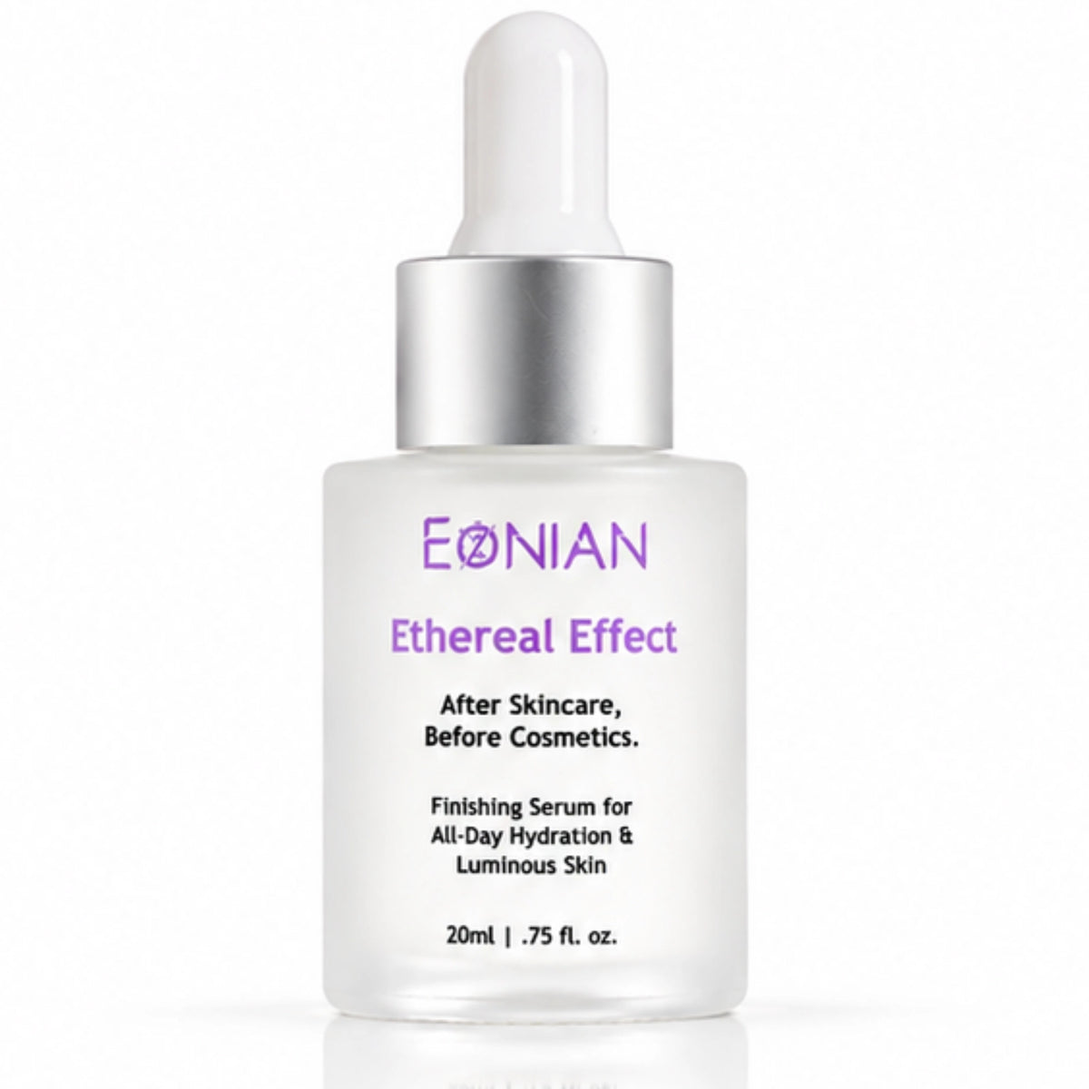 Hydrating finishing face serum for all-day hydration and luminous skin from Eonian Skincare