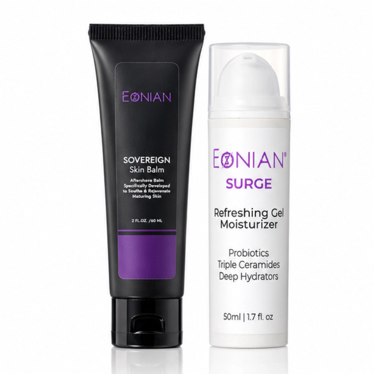 complete 2-step aftershave routine for men
