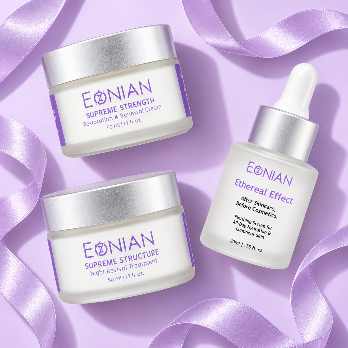 3-step skincare routine for firmness and glow over 40 years old