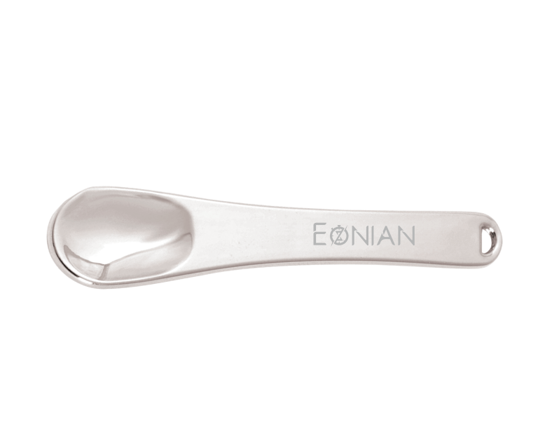 Eonian Stainless Steel Sanitary Skincare Scoop