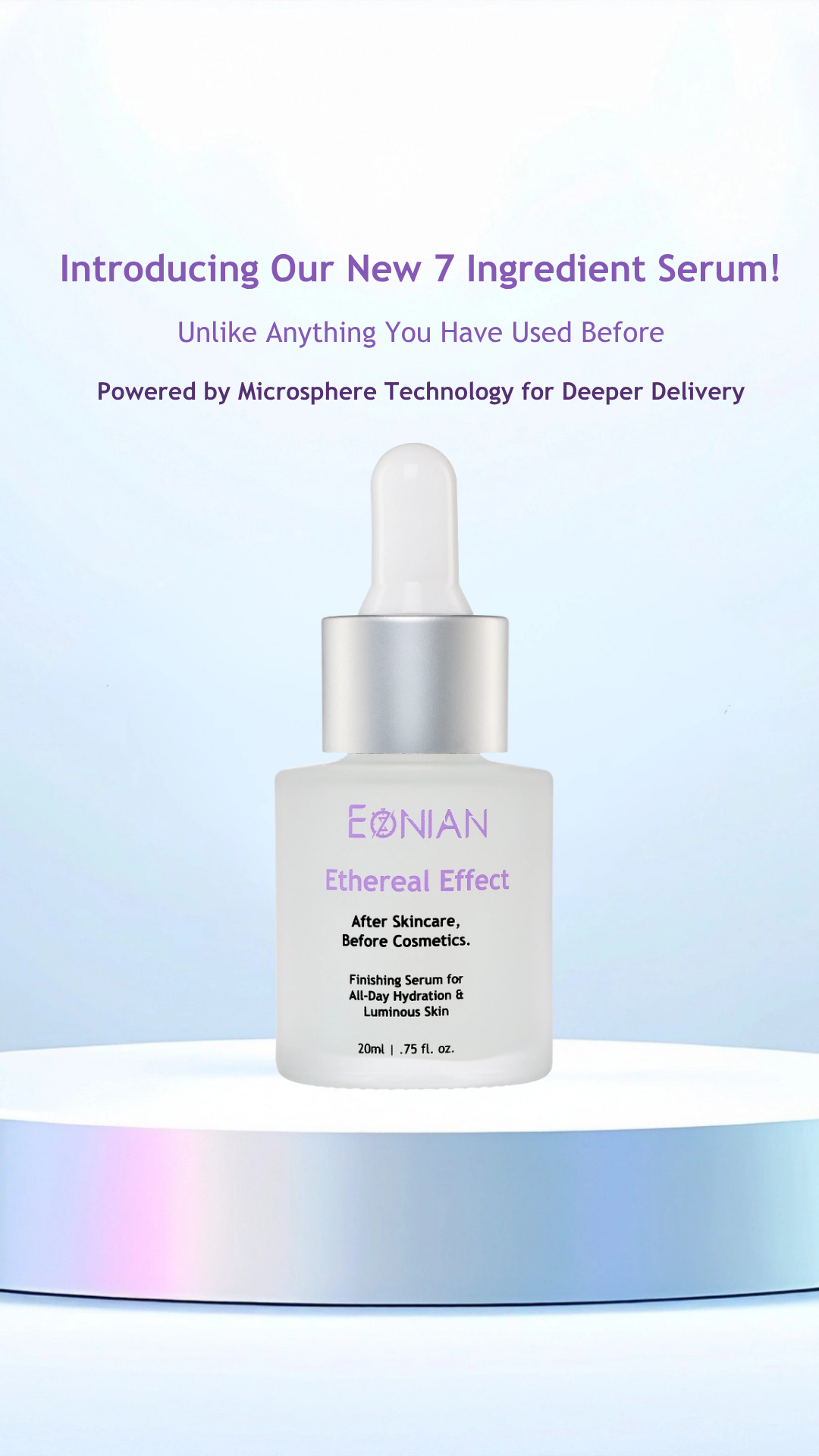 Eonian Skincare Ethereal Effect serum unlike anything you have used before