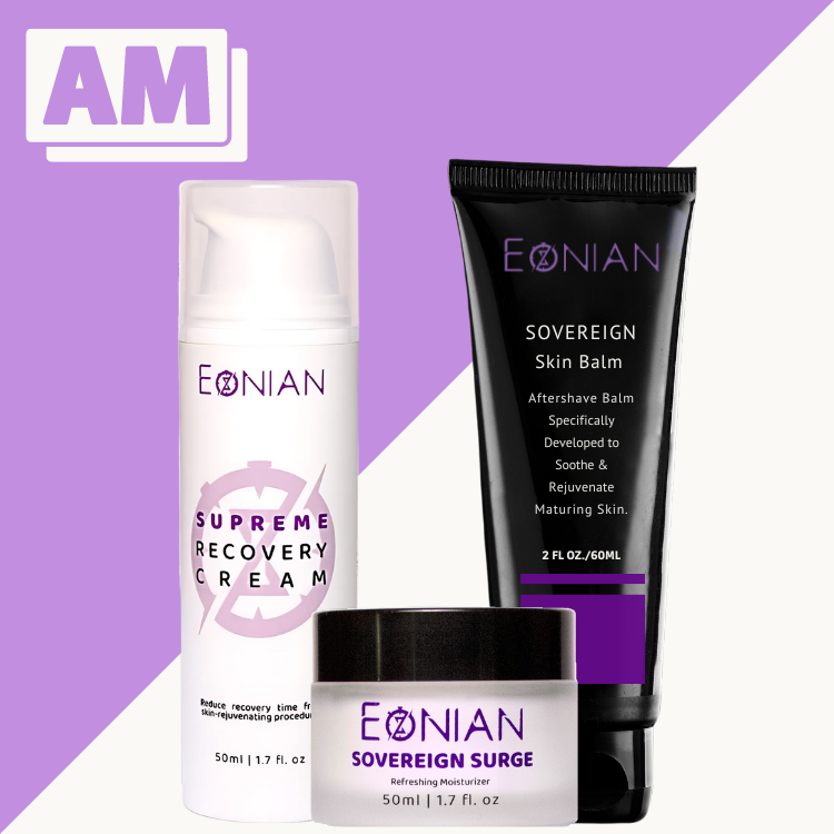 eonian skincare morning routine